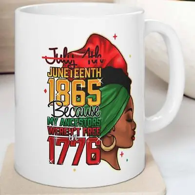 Women Juneteenth Melanin African American MUG Coffee 11oz 15oz • $21.99