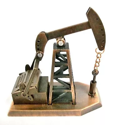 Oil Derrick Die Cast Metal Collectible Pencil Sharpener • $7.99