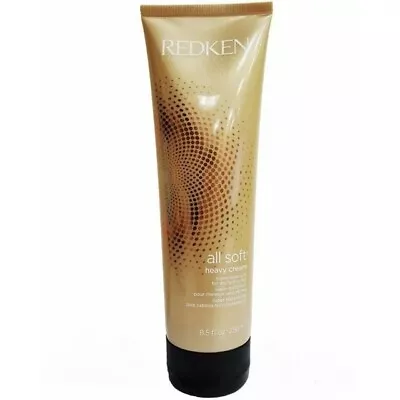 Redken All Soft Heavy Cream Tretment For Dry Brittle Hair 8.5 Oz • $22.99