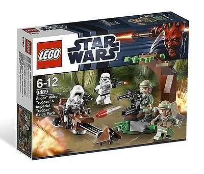 Lego Star Wars Scout Storm 9489 ENDOR REBEL TROOPER Battle Pack Speeder Bike NEW • $84.99