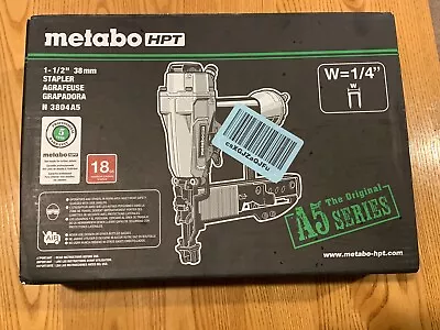 New In The Box: Metabo HPT N3804A5 18-Gauge Narrow Crown Pro Finish Stapler • $115