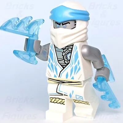 Ninjago LEGO® Zane With Weapons Ice Ninja Core Minifigure 71764 112216 Njo749 • $13.99