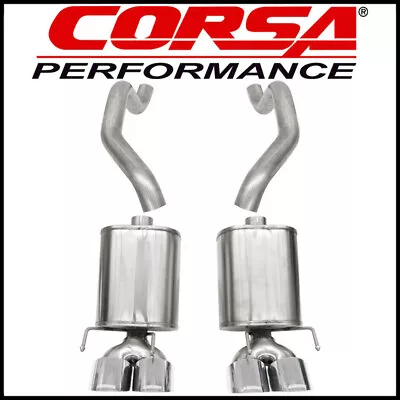 Corsa Xtreme 2.5  Axle-Back Exhaust System Fit 05-08 Chevy Corvette C6 6.0L/6.2L • $1973.99