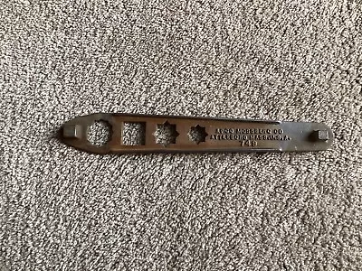 Vintage APCO Mossberg Wrench Multi Tool By Attleboro Mass. USA No. 749 Used • $8