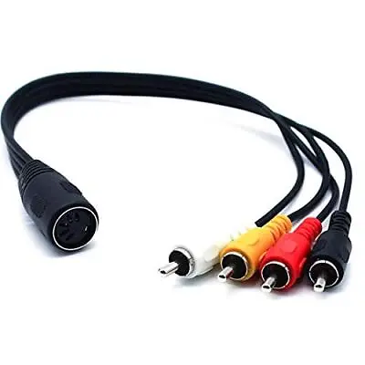 5 Pin Din Female To 4 Rca Male Professional Grade Audio Cable For Bang & Olufsen • $12.19