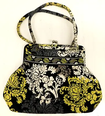 VERA BRADLEY Baroque Alice Clasp Top Satchel Purse Handbag Retired Pattern 2013 • $11.69