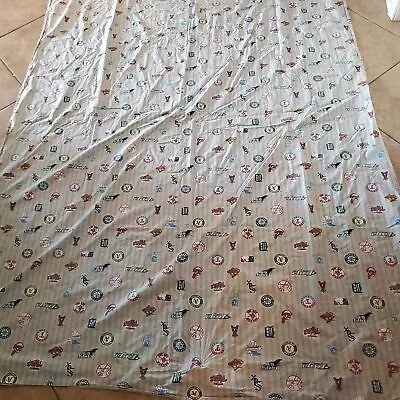 Pottery Barn Kids Mlb Flat Sheet Only Twin Size • $40