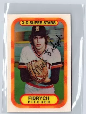 1977 Kellogg's 3-D Super Stars 26 Mark Fidrych RC Rookie Detroit Tigers SHARP • $24.99