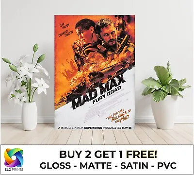 £11.70 • Buy Mad Max Fury Road Classic Movie Large Poster Art Print Gift