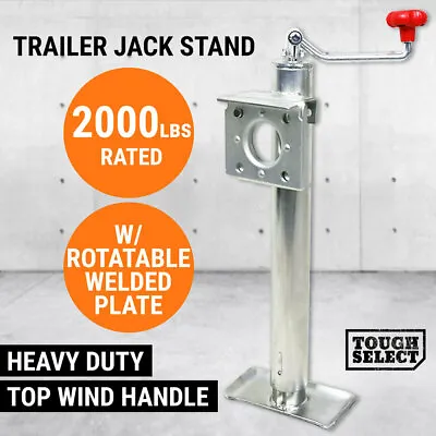 Trailer Jack Stand Canopy Caravan 907KG Jockey Wheel Heavy Duty 2000LBS • $54.10