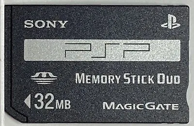 Authentic Sony Genuine Playstation Portable 32MB Memory Stick PRO DUO • $9.99
