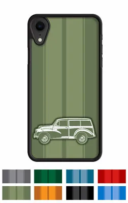 Austin Morris Minor Traveller Woody Wagon  Stripes  Phone Case IPhone & Samsung • $22.90