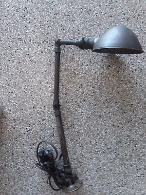 Vtg Antique Industrial Ajusco Task Desk Lamp Light  1930s • $109.99