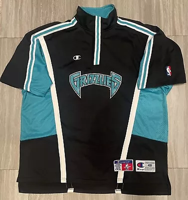 Throwback Authentic Champion Vancouver Grizzlies Shooting Shirt Sz 48(xl) W-o-w! • $189.99