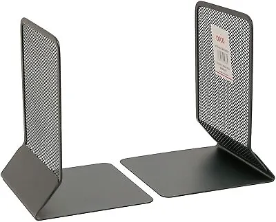 £7.99 • Buy Osco Mesh Bookends - Graphite (Pack Of 2)