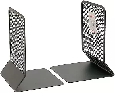 £7.99 • Buy Osco Mesh Bookends - Graphite (Pack Of 2)