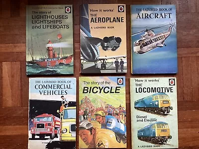 LADYBIRD BOOKS JOB LOT OF 6 TITLES AS Photo. Retro Vtg 60s 70s Bundle • £5