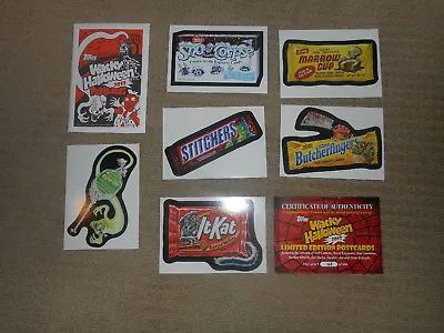 2013 Topps Wacky Packages Halloween Postcard Autograph 6 Card Set + Envelope • $29.99