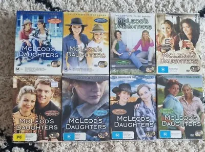 MCLEOD'S DAUGHTERS Australian TV Series Seasons 1 - 8 52 DVD Box Set COMPLETE • £65