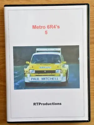 Metro 6R4s 5 Rally DVD MG Austin Rover  • £10