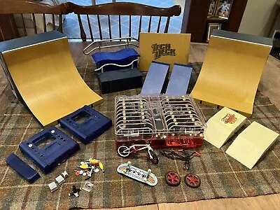 Huge Lot Of TECH DECK Fingerboards Ramps BMX Case Spare Parts And More! • $169.50
