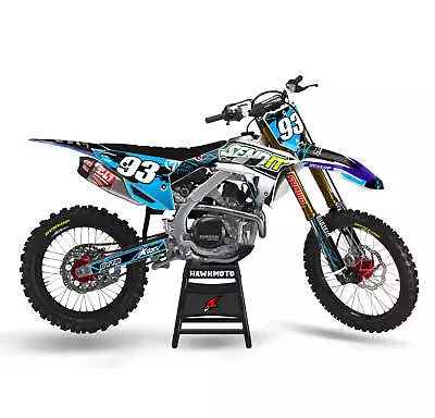 Honda MX Motocross Graphics |  Kit All Models All Years - Send It • $82.29