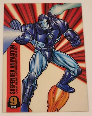 1994 Marvel Universe WAR MACHINE Suspended Animation Insert Card #9 • $1.75