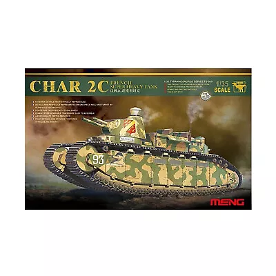 Meng Models Historical Models 1:72 Char 2C French Super Heavy Tank (1/35) VG+ • $75