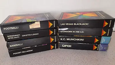 Lot Of 8 Vintage Retro Odyssey 2 Magnavox Video Games UFO K.C. Munchkin Vegas • $52.95