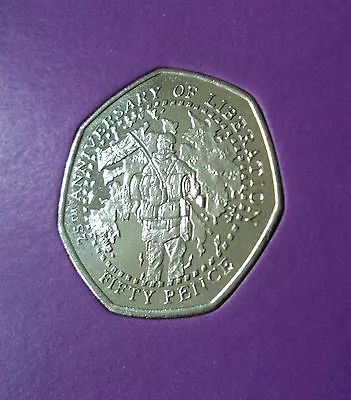 2007 The Falklands War Falkland Islands Liberation 50p Coin (BU UNC) In Case • £34.99
