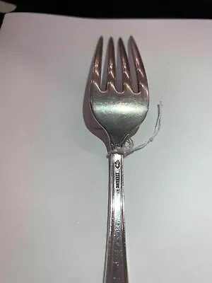 Manchester AMERICAN BEAUTY Sterling Silver TRUE DINNER FORK 7 1/2  Heavy Wt • $40