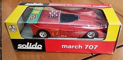 Vtg 1974 SOLIDO No. 199 1/43 Made In France MARCH 707 CAM-AM OB • $24.79