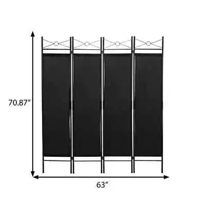 Fireplace Screen Wrought Iron Black Metal Fireplace Standing Gate Decorative Mes • $59.99