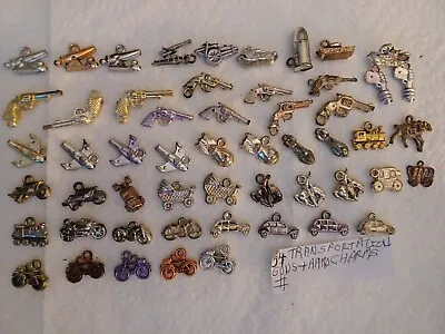 Vintage Gumball/vending Transportation/guns/military Charms & Toys Lot Of 54 • $14