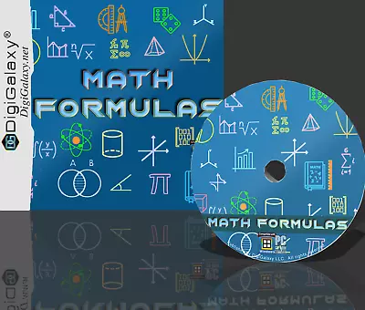 Mathematical Formulas And Equations (Windows Or Mac) • $12.99