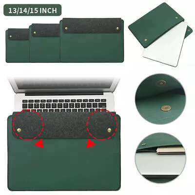 Universal Laptop Sleeve Case Notebook Cover For Macbook Pro Dell HP 13 14 15in • $21.99