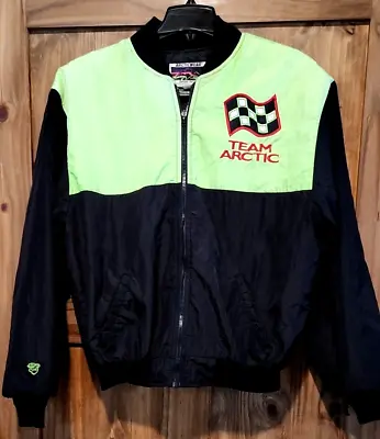 Arctic Cat Mens XL Team Arctic 90s Vtg Racing Jacket LINER Thinsulate 9481-746 • $24.99