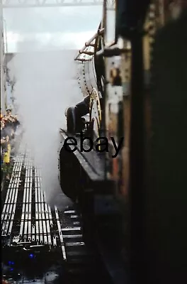 35mm Railway Slide - Steam Loco 6000 'King George V' Departing Chester General • £2.50