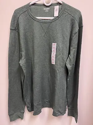 Old Navy Mens Shirt XL Thermal Waffle Knit Built In Flex Cotton Blend 11 Colors • $17.99