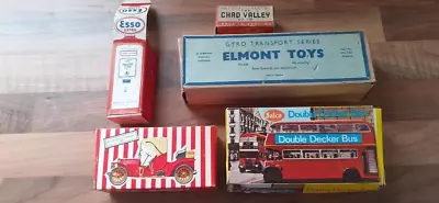 Mix Of Vintage Esso Salco Bus R.W. Elmont & Chad Valley Car Boxes • £0.99