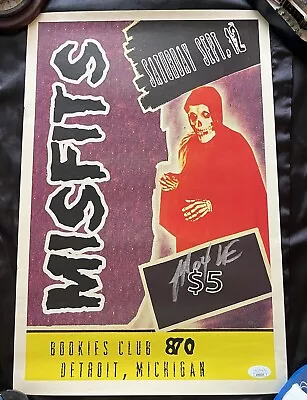 The Misfits Danzig Doyle Wolfgang Von Frankenstein Signed Autographed Poster • $54.99