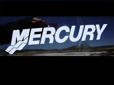 Mercury Outboard Motor Decal Boat Marine Fishing 9 X2  Sticker     • $3.99