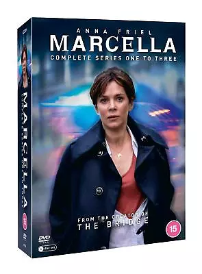 Marcella - Series 1-3 Box Set (DVD) Anna Friel (UK IMPORT) • $43.71