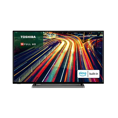 £239.96 • Buy Toshiba LK3C 43 Inch Full HD HDR10  Smart TV With Alexa 43LK3C63DB