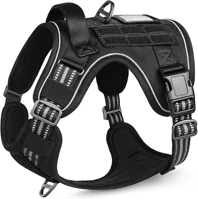 £20.99 • Buy Military Tactical No Pull Dog Harness Small With Handle Adjustable For Training