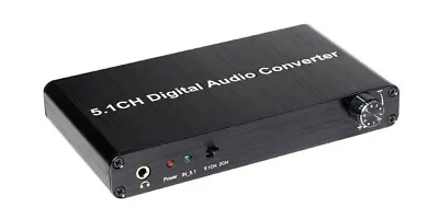 Digital S/PDIF Audio To 5.1 Analog Surround Sound Decoder • $39