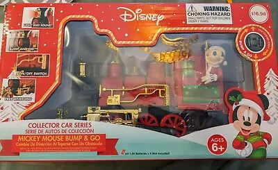 Disney Mickey Mouse Bump And Go Train Engine Christmas Collector Car Series • $22.99