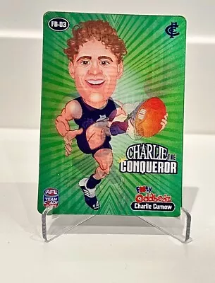 2024 Teamcoach Footy Oddbodz 3d Carlton Charlie Curnow Fb 03 Card Afl • $4.20