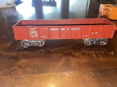WOW! Hard To Find Marx Canadian Pacific 339234 Tuscan Drop End Gondola 8. B7 • $60