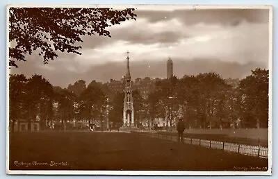 Postcard Bristol College Green Somerset England RPPC • $6.01